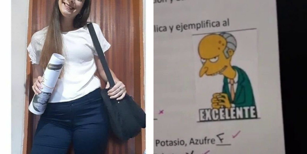 Una docente corrigió los exámenes de sus alumnos con memes y se hizo viral