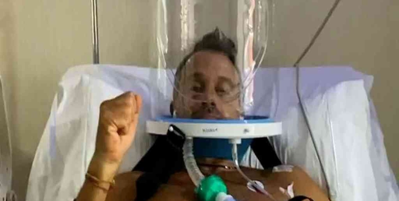 "Voy a volver a respirar": el conmovedor mensaje de Sergio Lapegüe internado