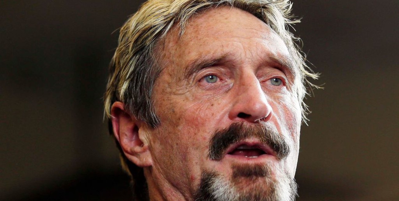 John McAfee dejó una nota de suicidio