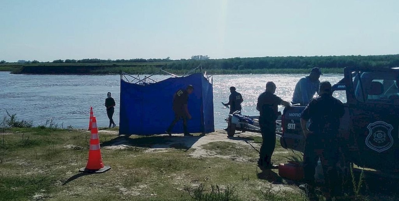 Hallaron el cuerpo del hombre que se ahogó en el Río Salado