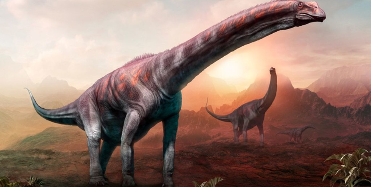 Descubrieron restos fósiles de una nueva especie de dinosaurio que podría ser el más grande de la historia