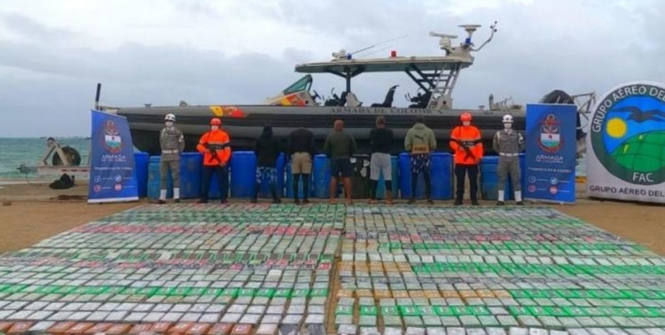 Incautan cargamento de cocaína cerca de San Andrés