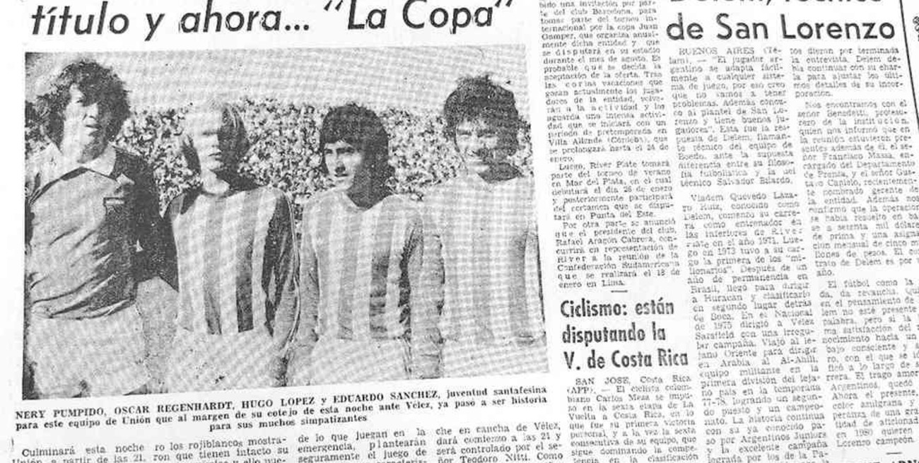 Aquella mentira de que Unión no quería jugar la Libertadores