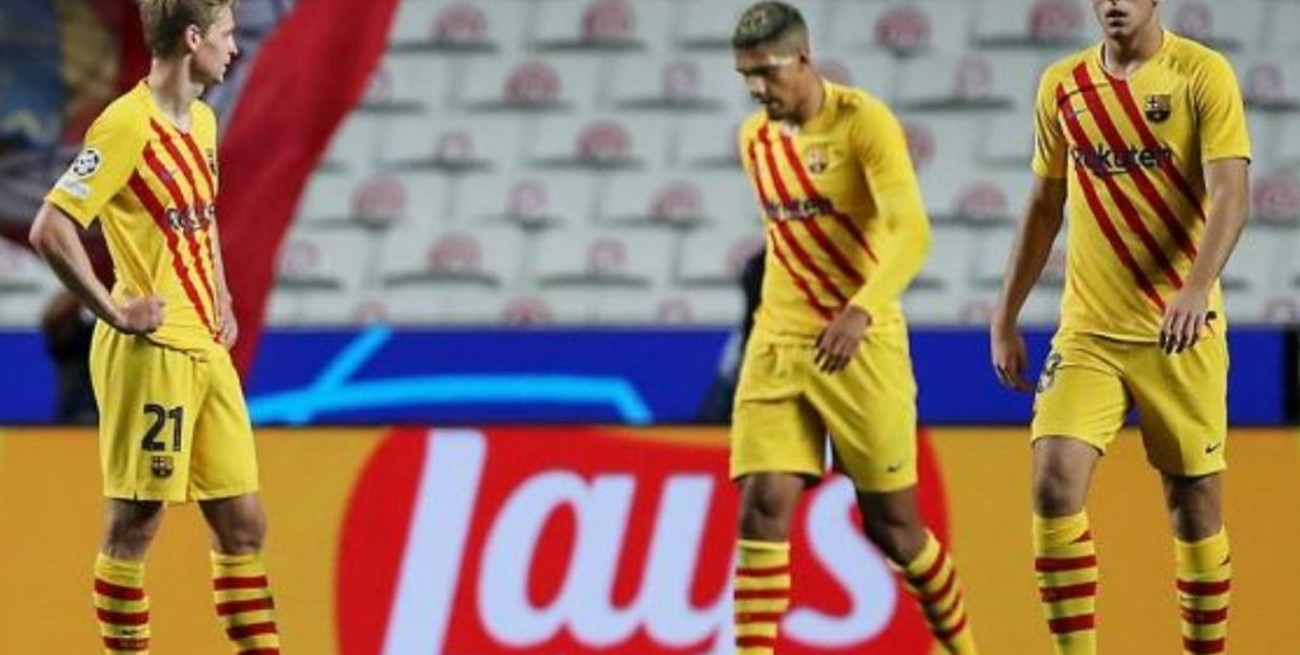 Los números del peor arranque del Barcelona en Champions