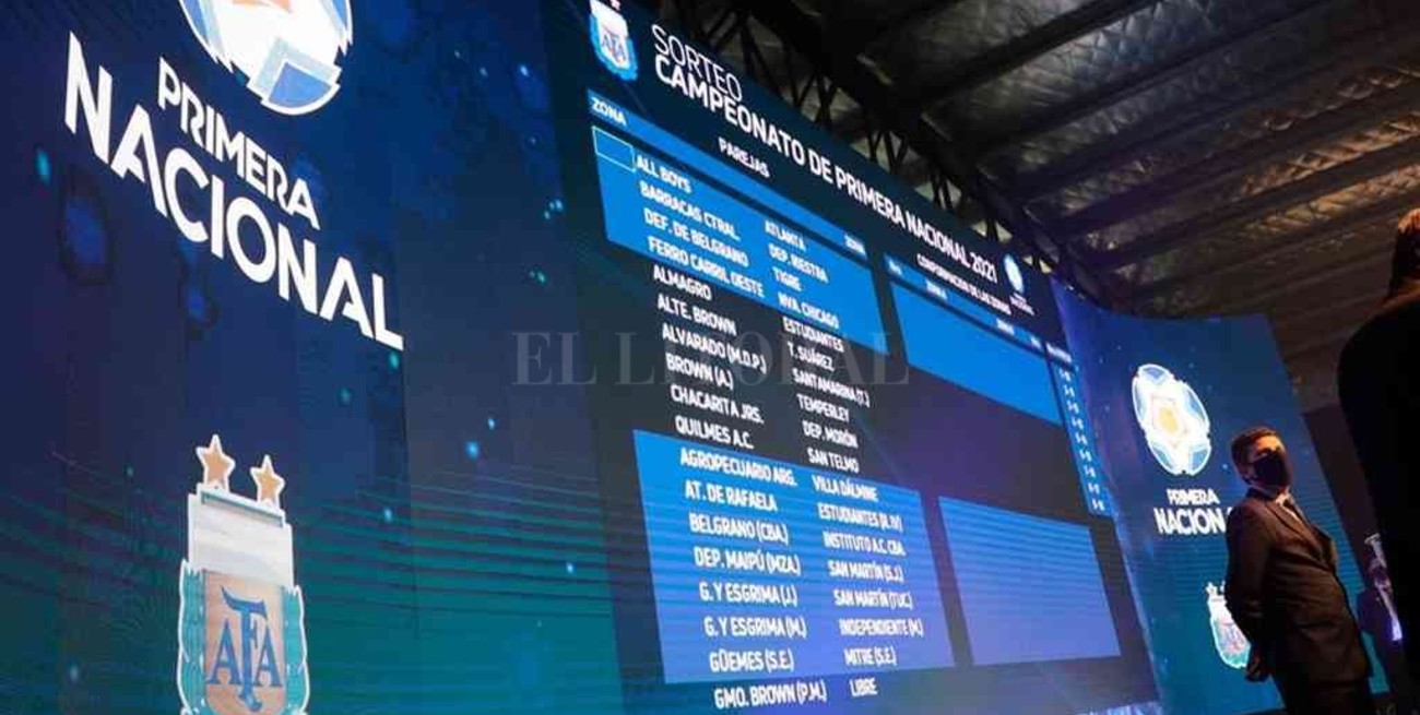 La Primera Nacional tiene su fixture