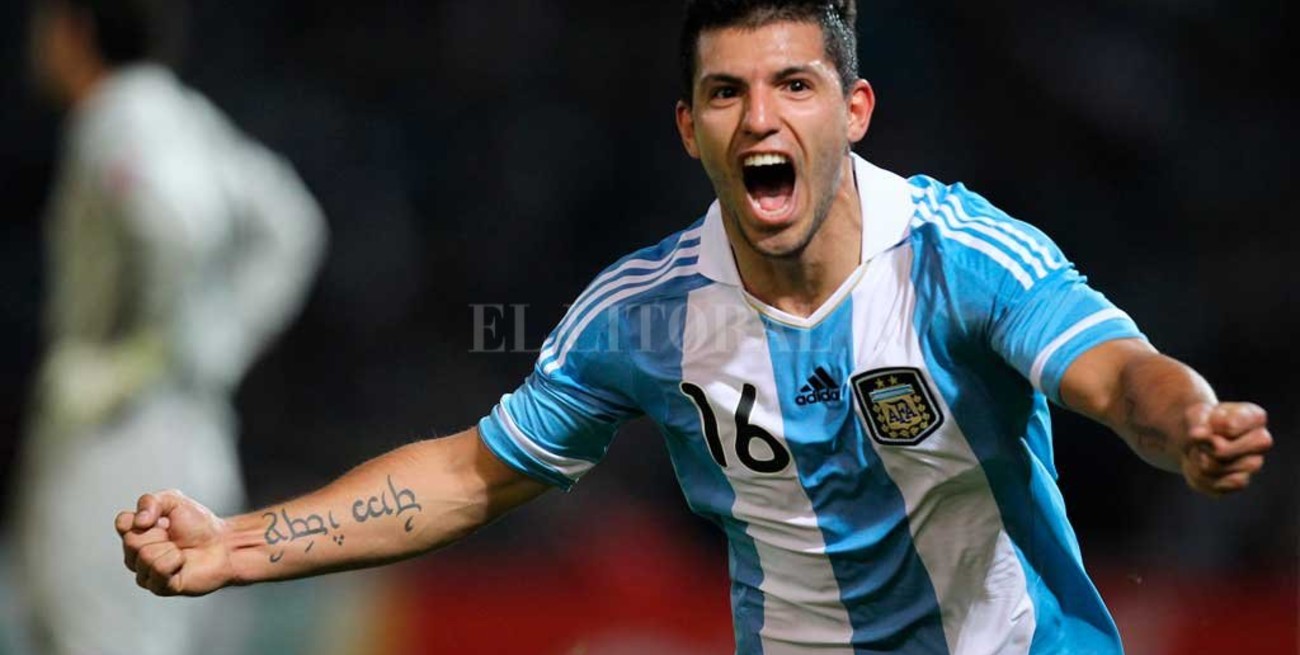 "Kun" Agüero se despide como el tercer máximo goleador del seleccionado