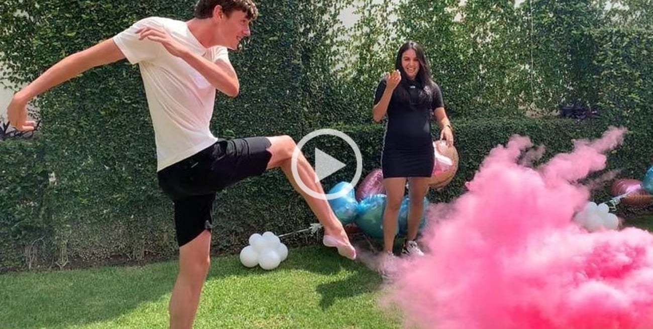 Video: El "Flaco" Conti será papá y descubrió el sexo del bebé de una curiosa manera