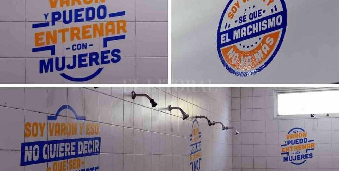 Polémica en el club El Quillá por una campaña con cartelería sobre la discriminación y las masculinidades