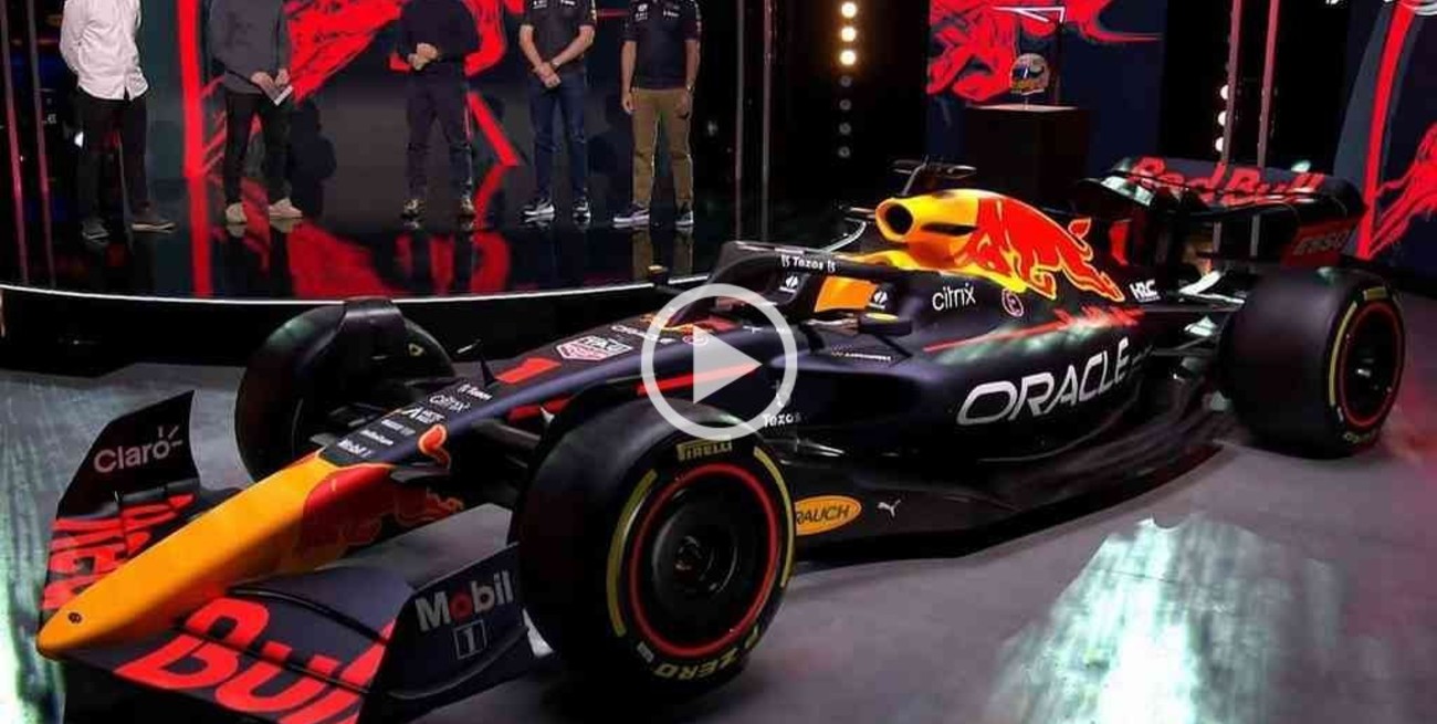 Red Bull presentó el RB18, su nuevo auto para la Formula 1 de 2022