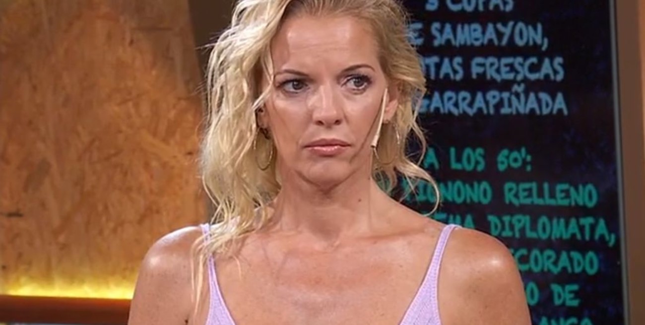 Carina Zampini enfrentó al jurado: "Yo corto los fideos y digo sambayón"