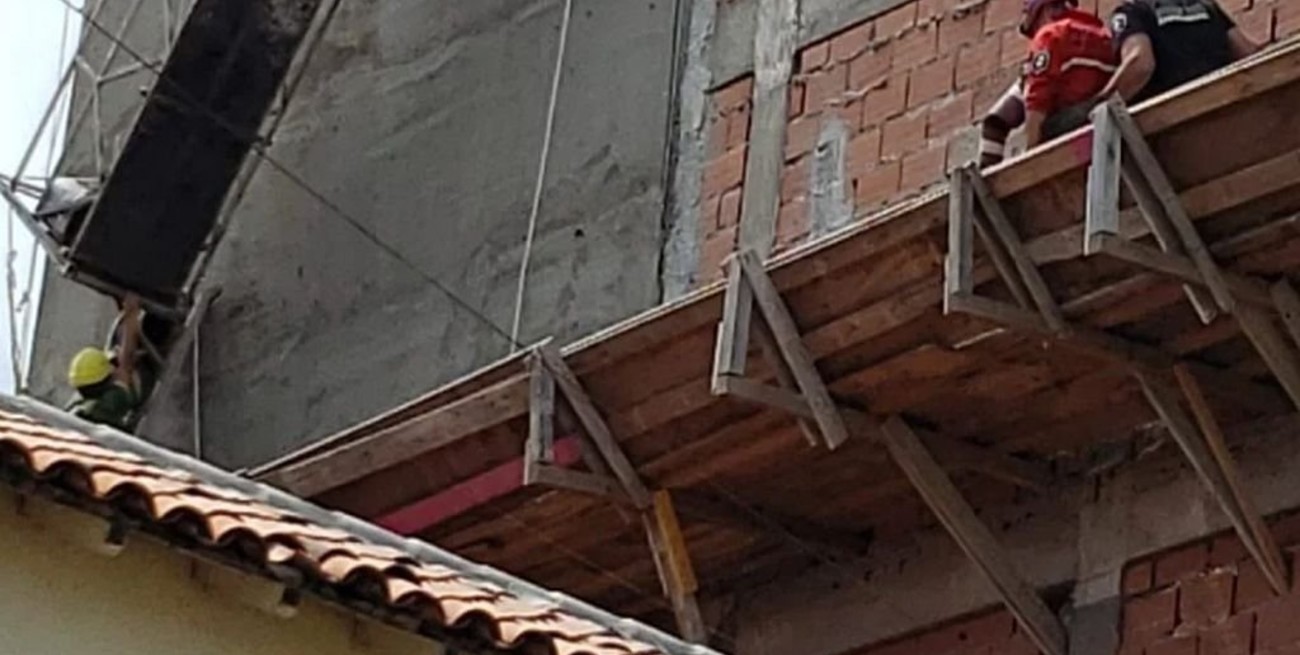 Falleció un obrero tras caer de un quinto piso en Mar del Plata