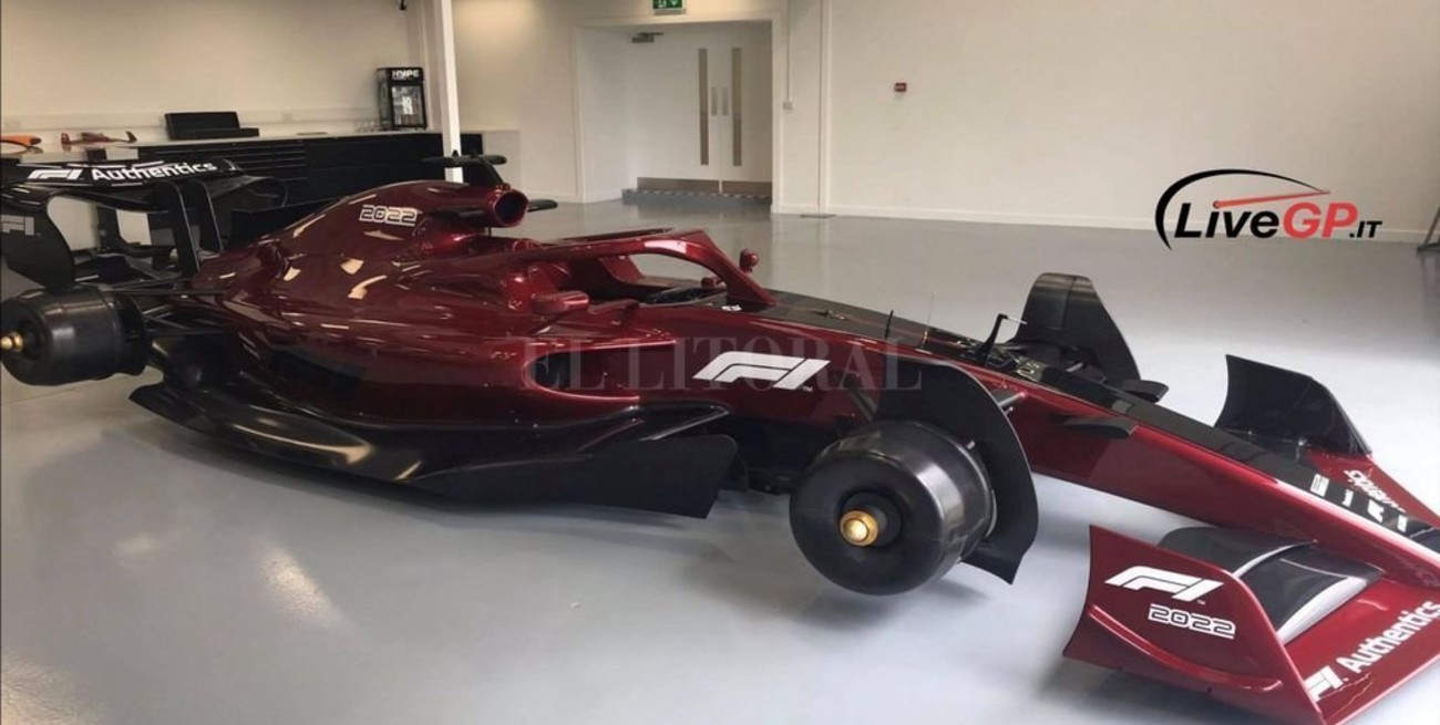 Se filtraron imágenes del auto de Fórmula 1 de 2022