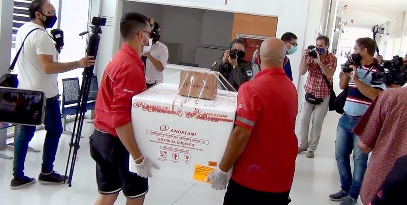 Covid-19: Venado Tuerto ya recibió las primeras 500 dosis