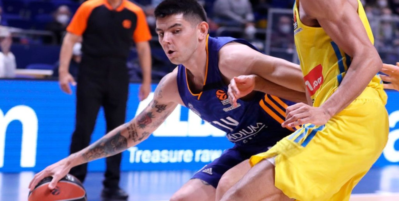 Euroliga: triunfo del Real Madrid en el regreso de Gabriel Deck tras su paso por la NBA