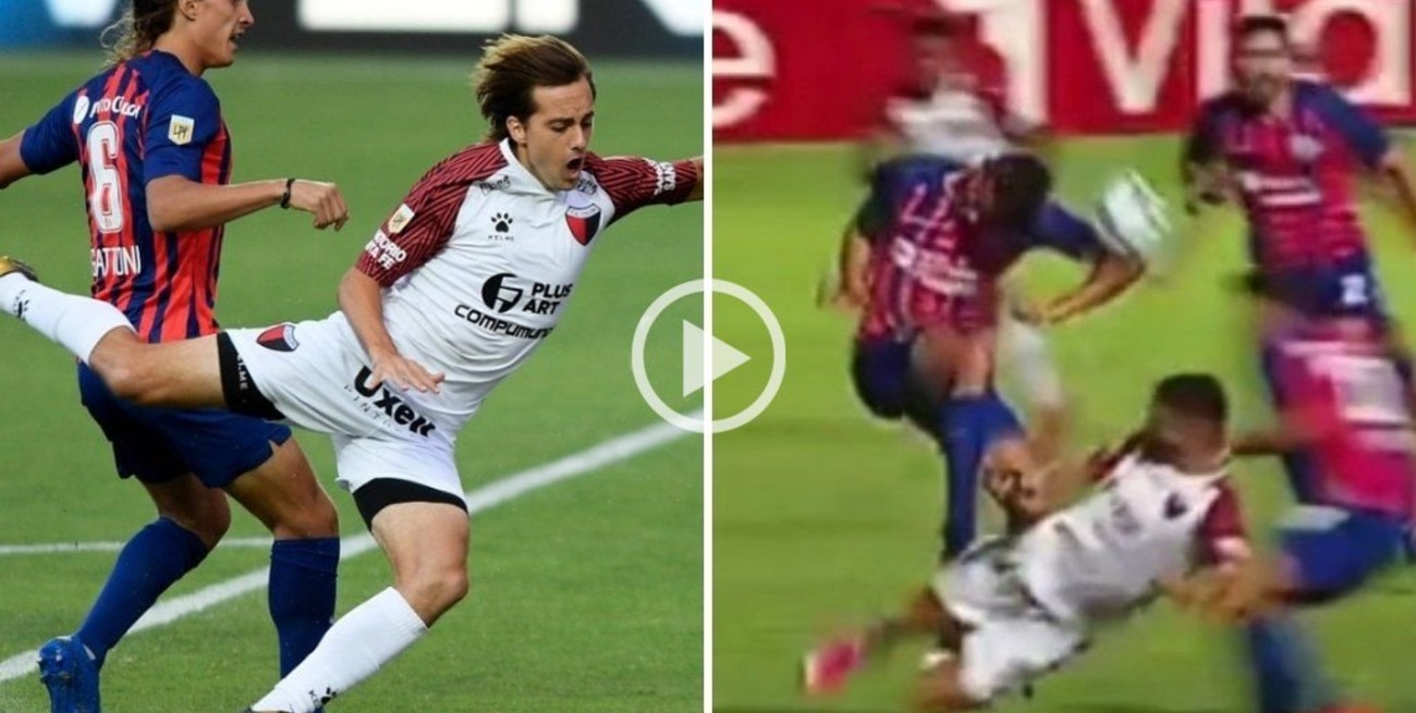 Video: las polémicas del partido de Colón contra San Lorenzo