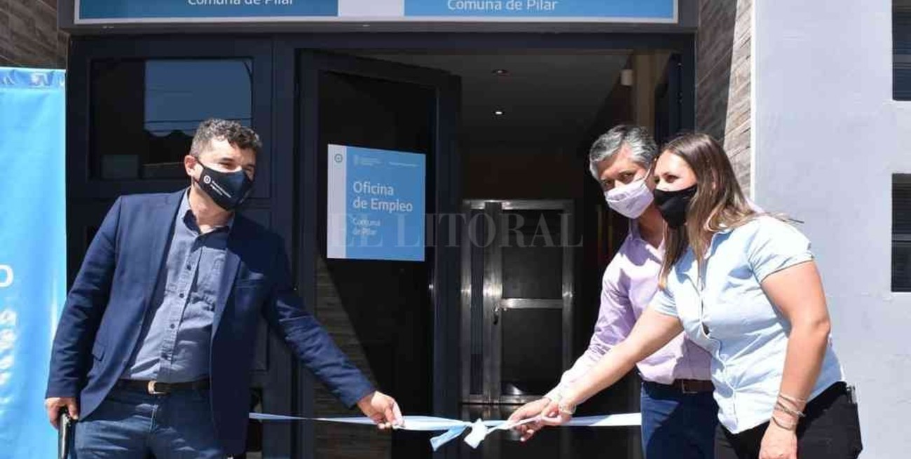 Inauguraron una Oficina de Empleo en Pilar