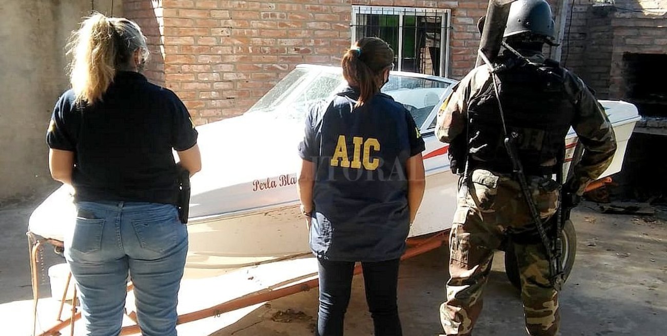 Hallan al "Perla Blanca" en un aguantadero de barrio Yapeyú