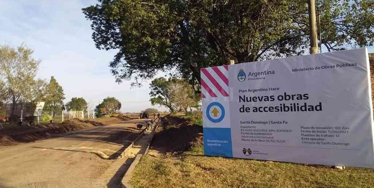 Santo Domingo: con una inversión de $ 6 millones mejoran la transitabilidad