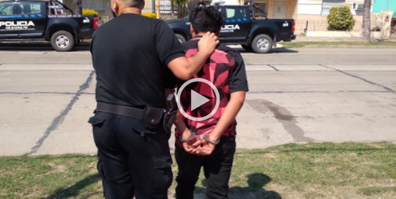 Video: detuvieron a siete sujetos por el crimen en San Carlos Centro