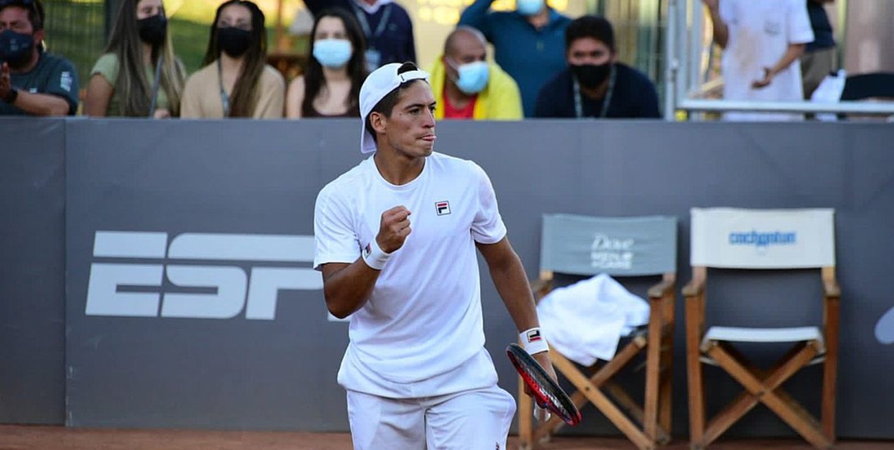 Sebastián Báez se convirtió en el segundo argentino clasificado a las Next Gen Finals