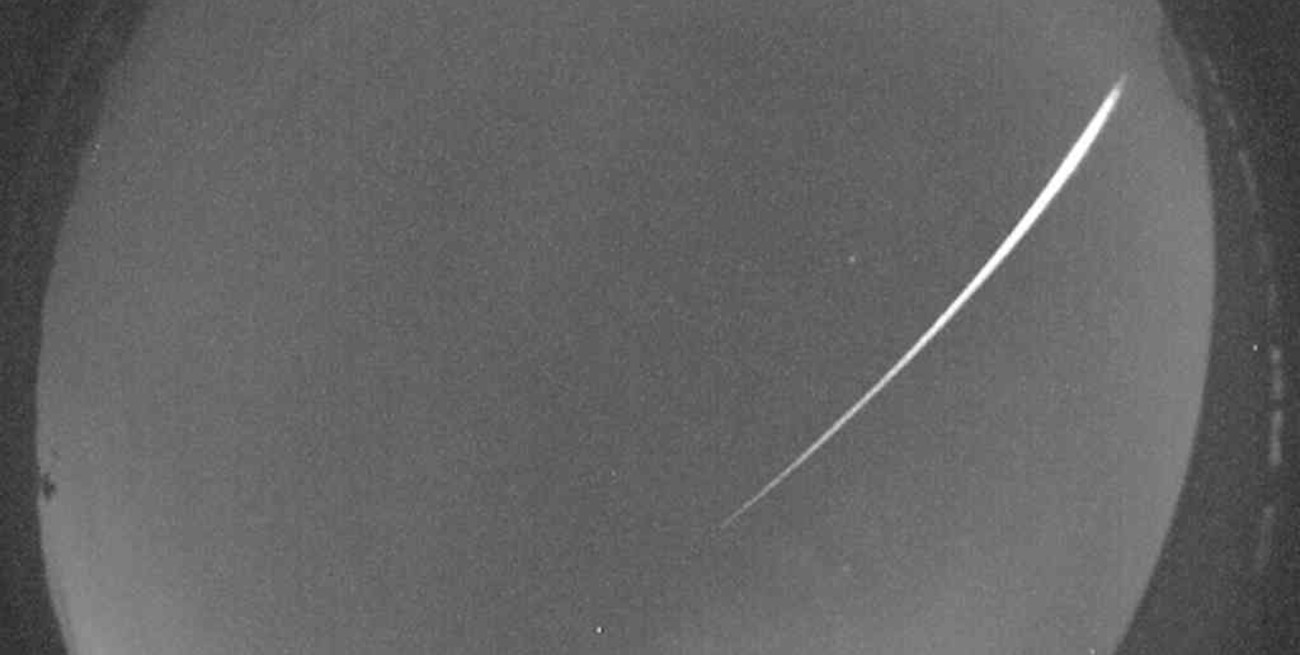 Una impactante bola de fuego atravesó el cielo de Estados Unidos