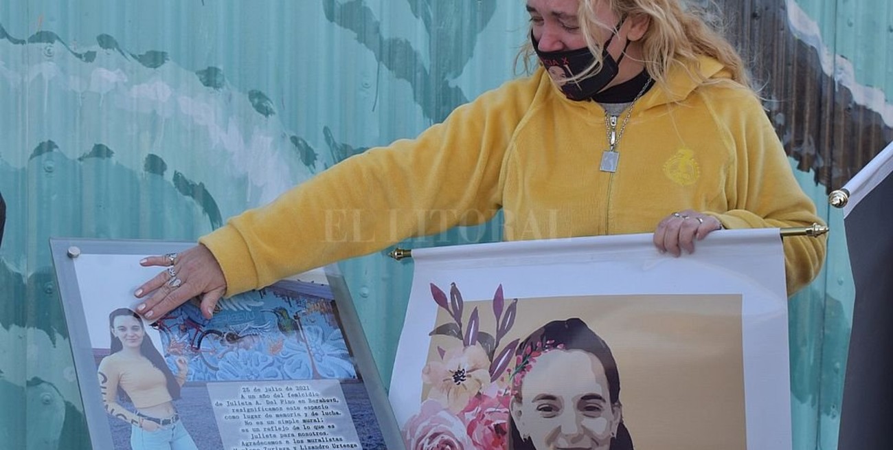 Atravesados por el femicidio: Berabevú volvió a pedir justicia por Julieta Del Pino