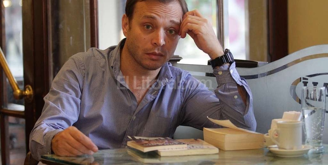 Santiago De Luca en "Conversación junto al fuego"