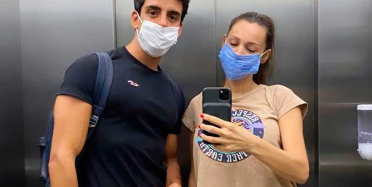 Pampita hizo su primera salida pública tras recuperarse del coronavirus