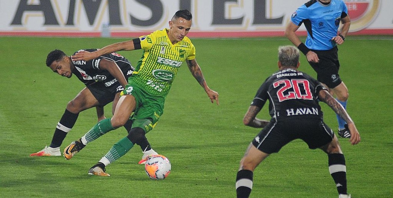 Defensa y Justicia empató 1 a 1 con Vasco da Gama en la ida de los octavos de final