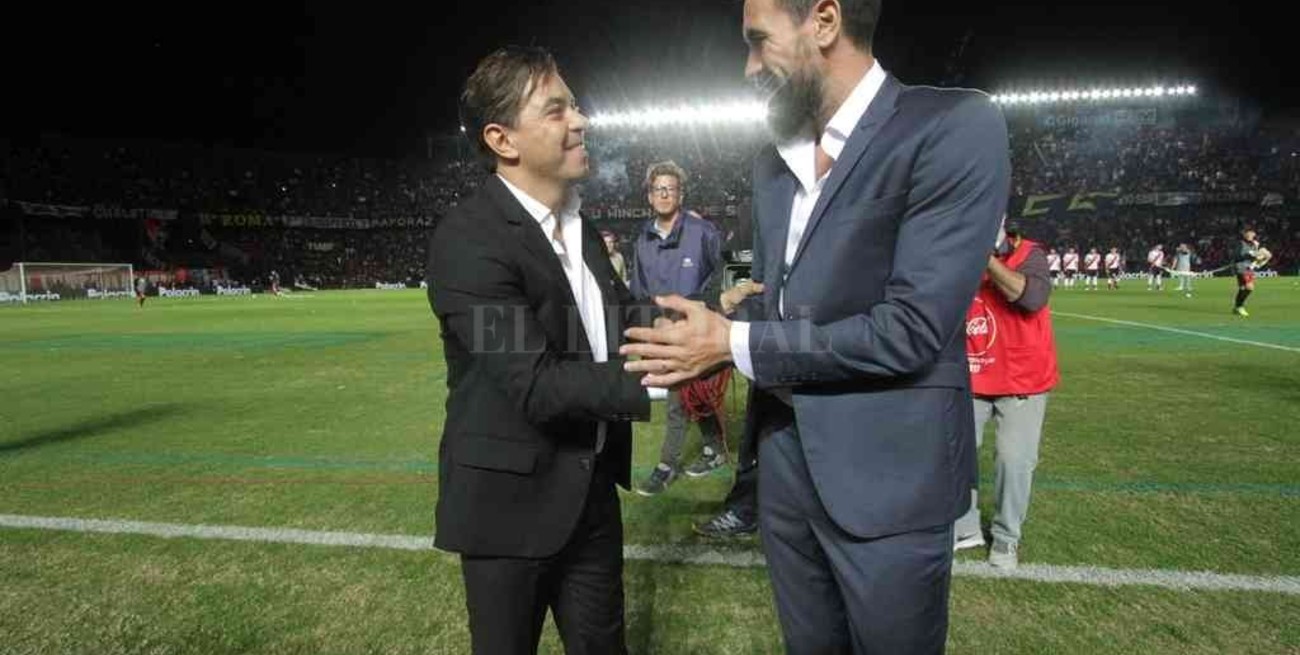 Gallardo nunca le ganó al "Barba" un partido oficial 
