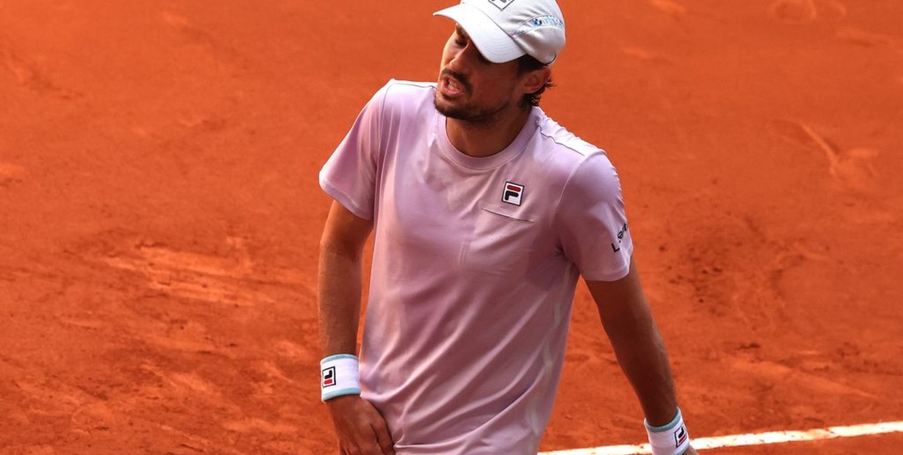 Pella se resintió de su lesión y abandonó en el Master 1000 de Madrid