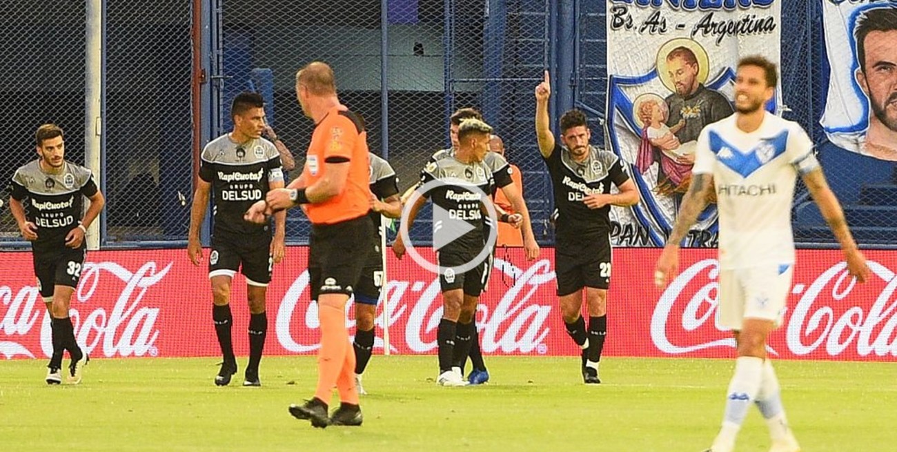 A tres días de la muerte de Maradona, Gimnasia venció a Vélez