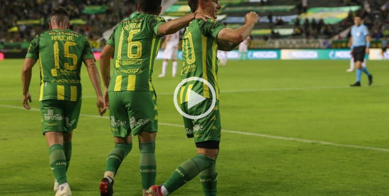 Aldosivi se lo dio vuelta Argentinos, que complicó sus chances de clasificar a la Sudamericana