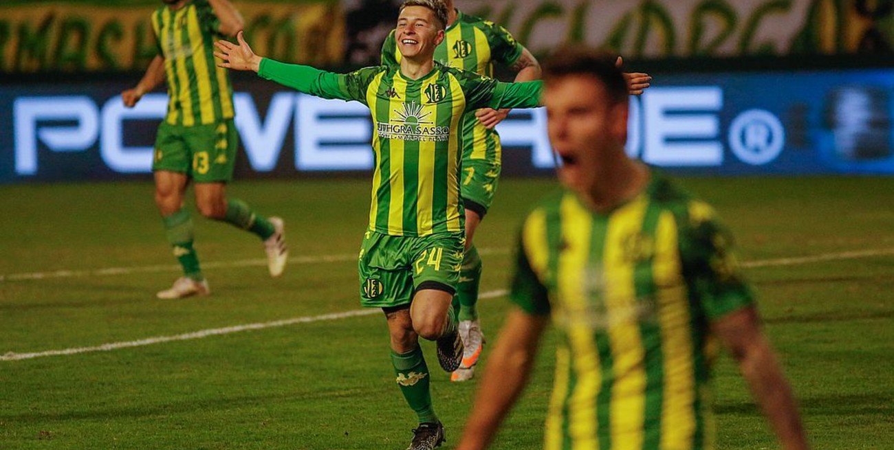 Aldosivi venció a Defensa y Justicia en Mar del Plata