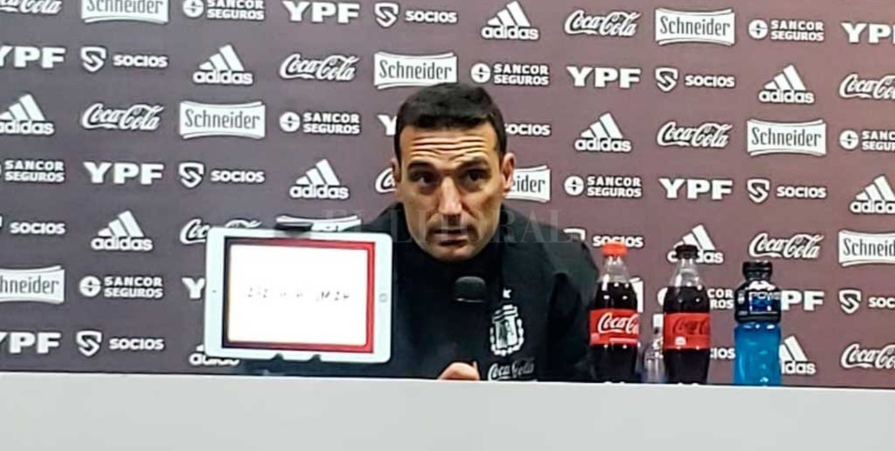 "Esta selección tiene un plus cuando está cerca de la gente", señaló Scaloni