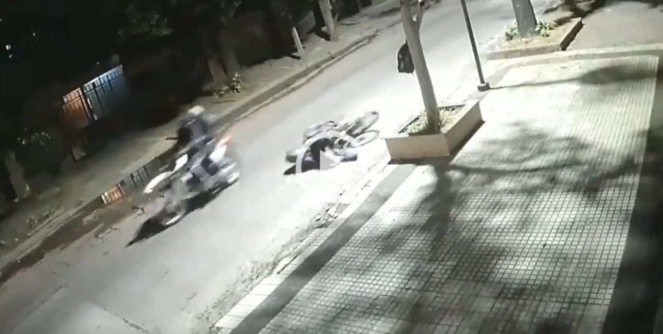 Video: motochorros asesinaron a un ciclista de un tiro en la cabeza