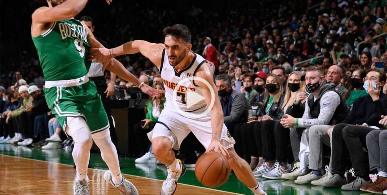 Video: Campazzo mostró su magia y protagonizó una polémica en la derrota de Denver ante Boston
