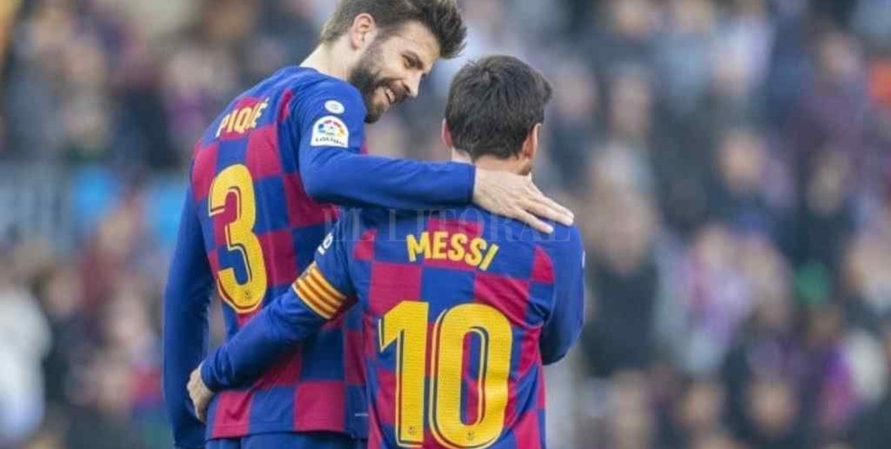 Piqué lo apuró: "Estamos esperando que Messi firme la renovación"
