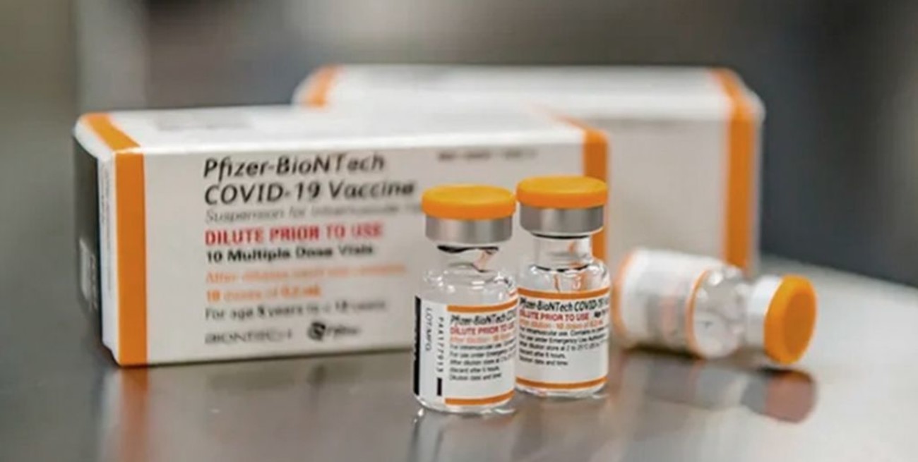 Arribaron a Argentina 216 mil dosis de Pfizer pediátricas 