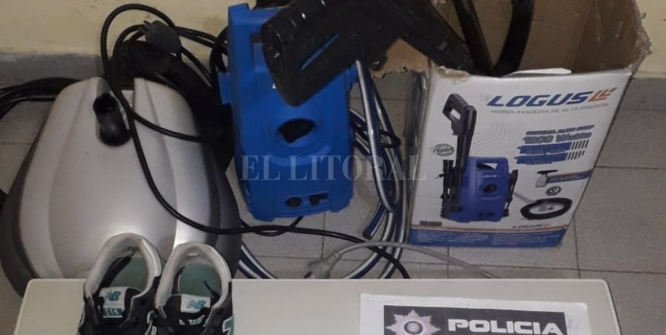 Cayeron en Santa Fe con objetos que habían robado en Colastiné