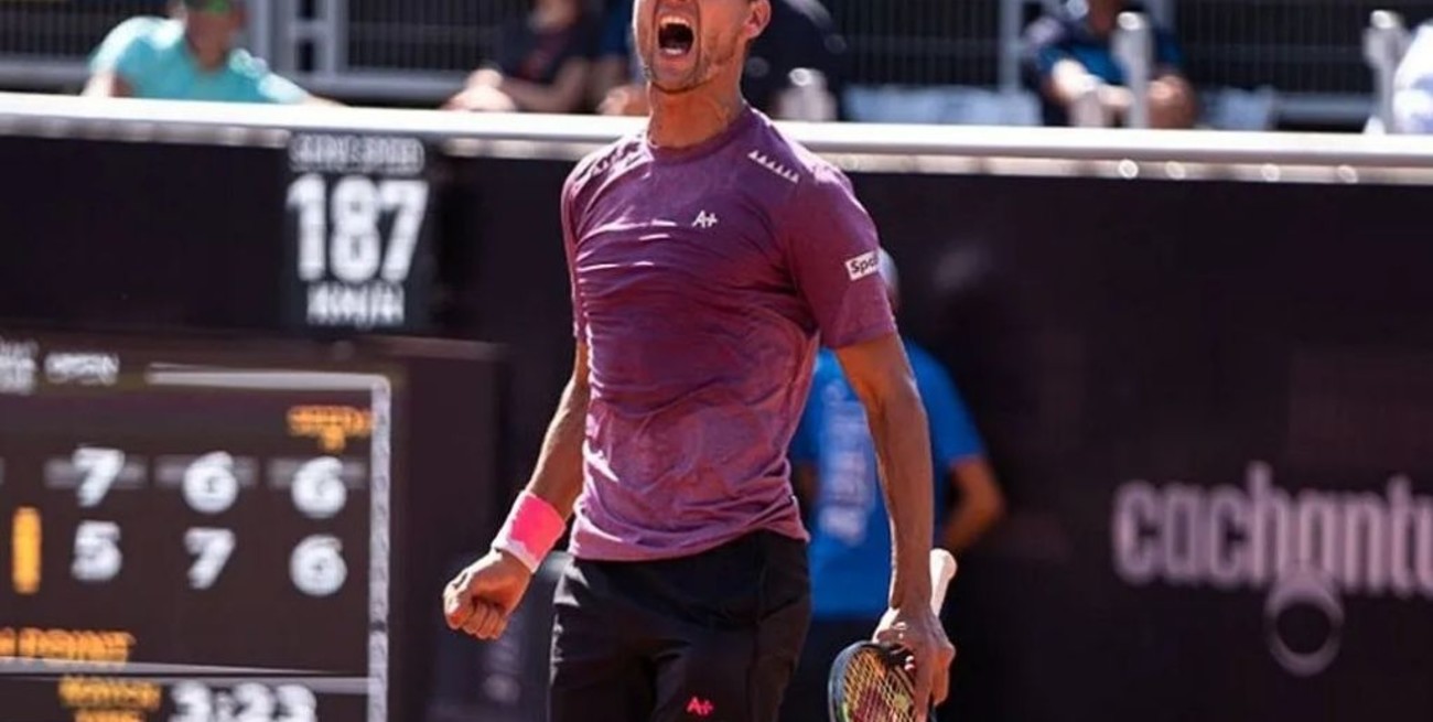 El rosarino Renzo Olivo es semifinalista del Challenger de Ostrava