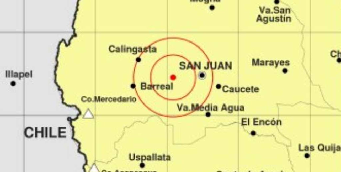 Temblor en San Juan: un sismo de 5.1 grados sacudió la región 