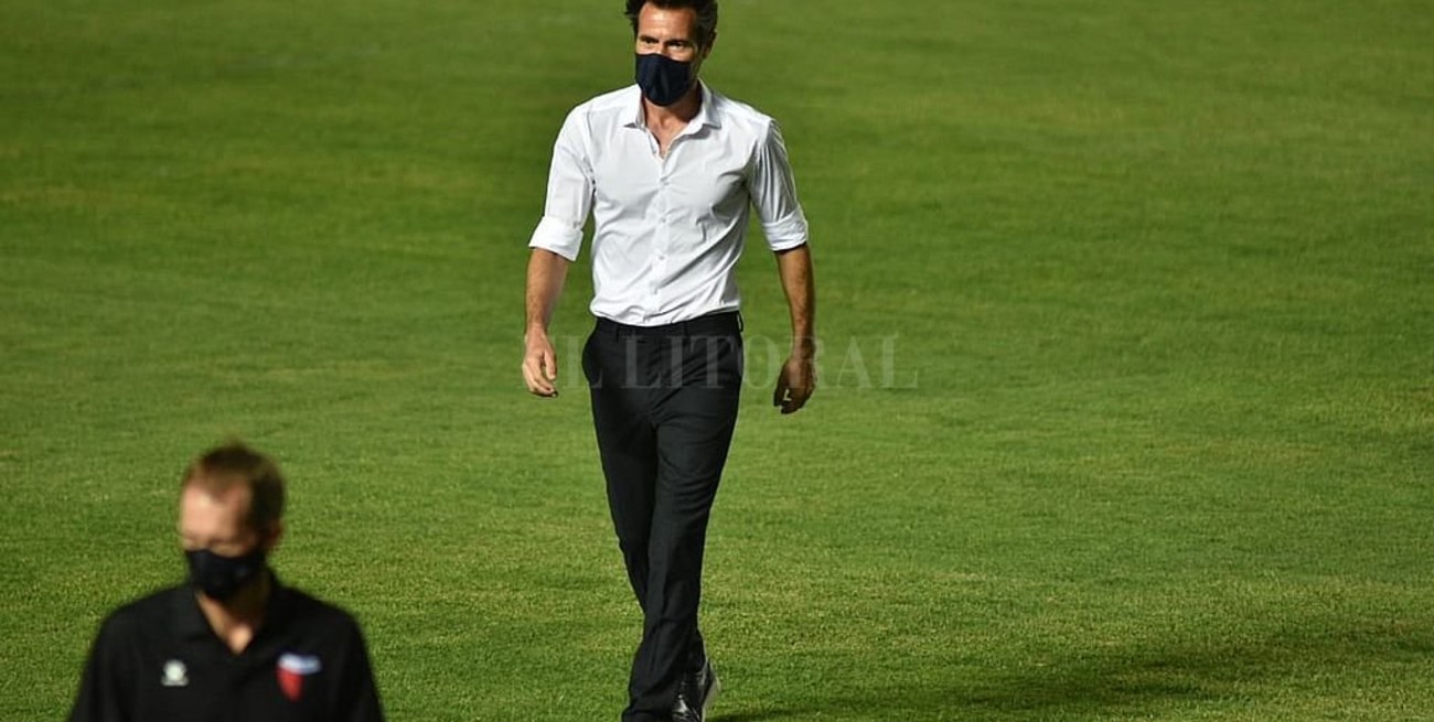 Eduardo Domínguez habló sobre el interés de Huracán: "Acá estoy cómodo"