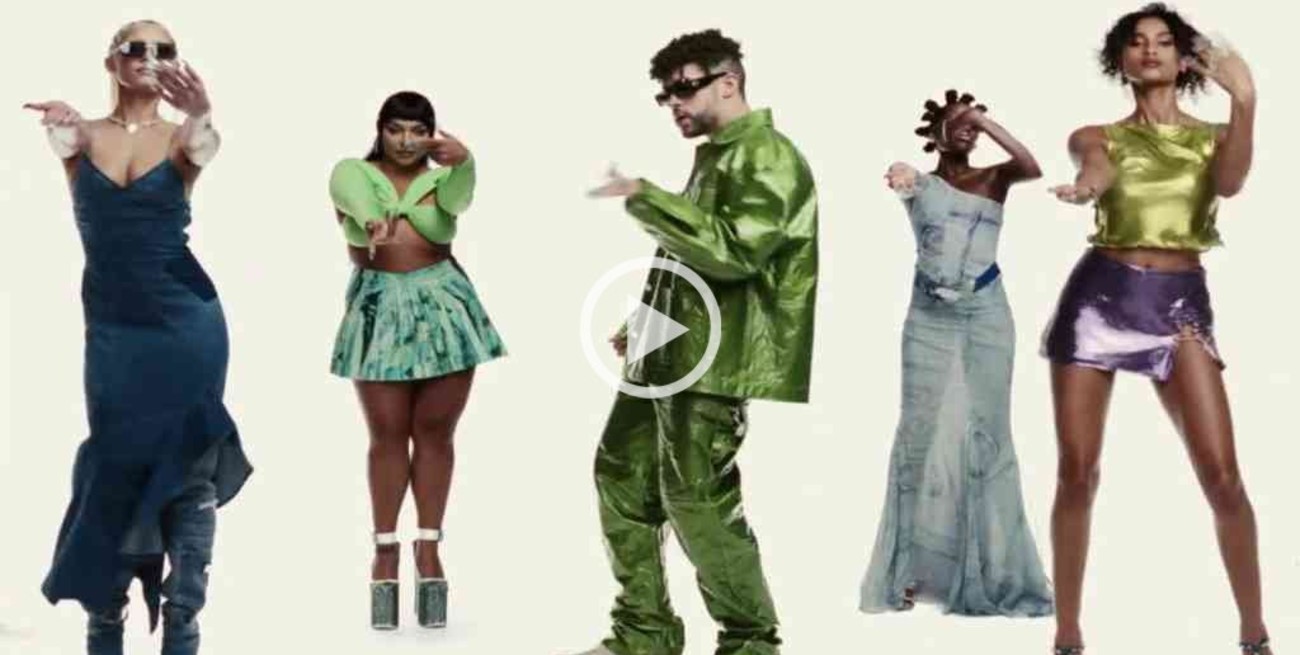 Vogue lanzó su nueva colección recreando el baile de la "Macarena" con Bad Bunny