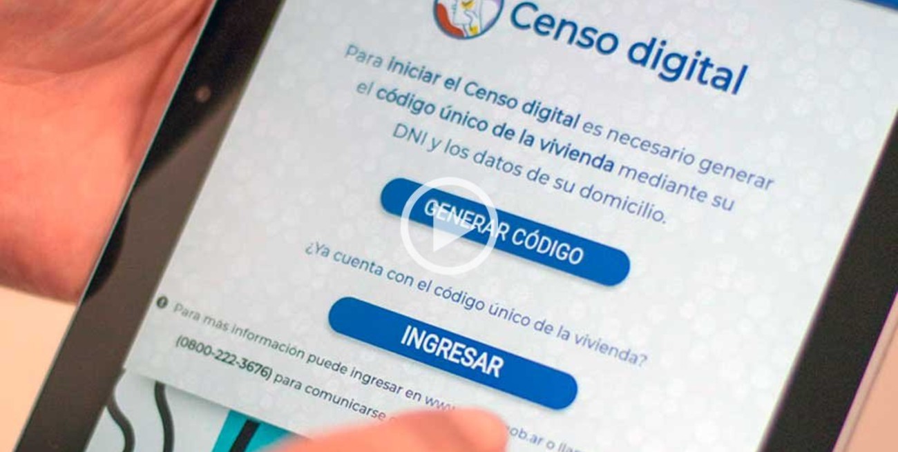 Cómo será el ensayo de Censo que este fin de semana se realiza en Gálvez