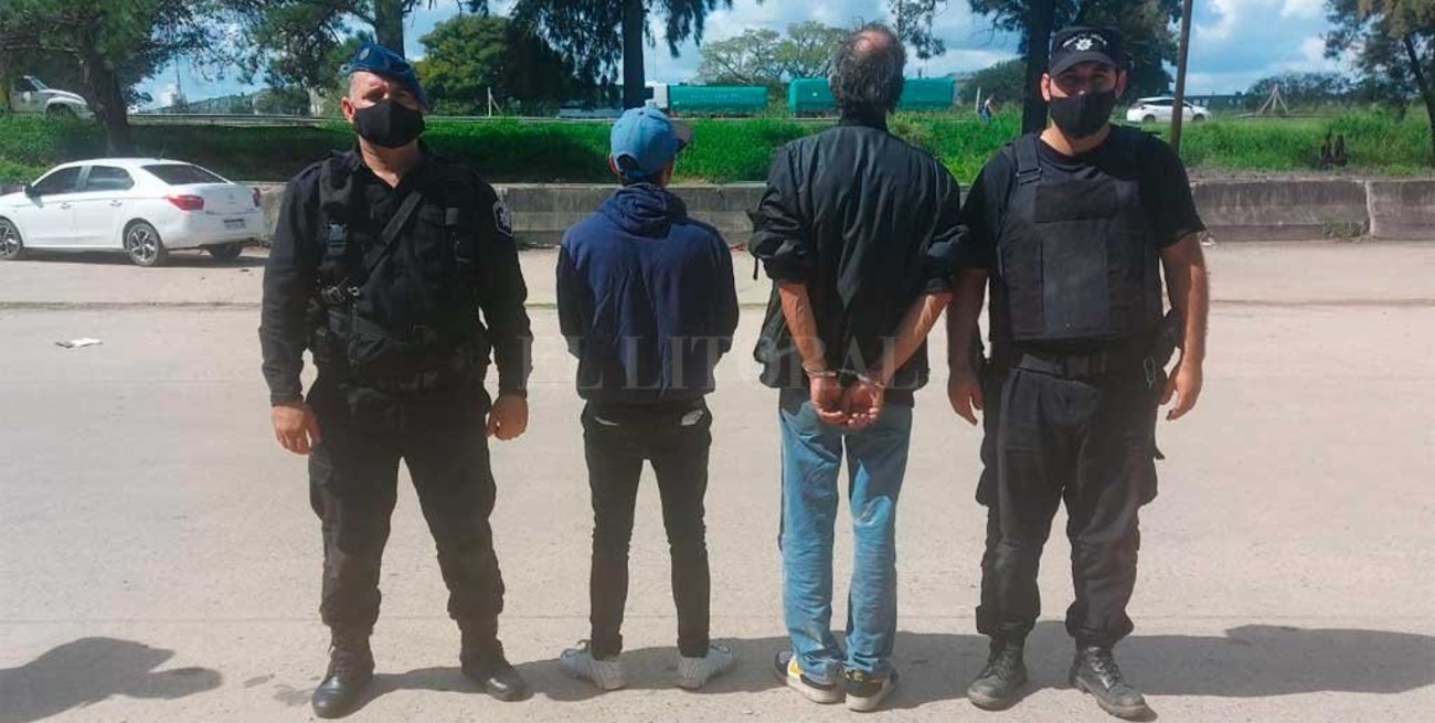 "Transas" locos: vendían droga a domicilio y terminan presos