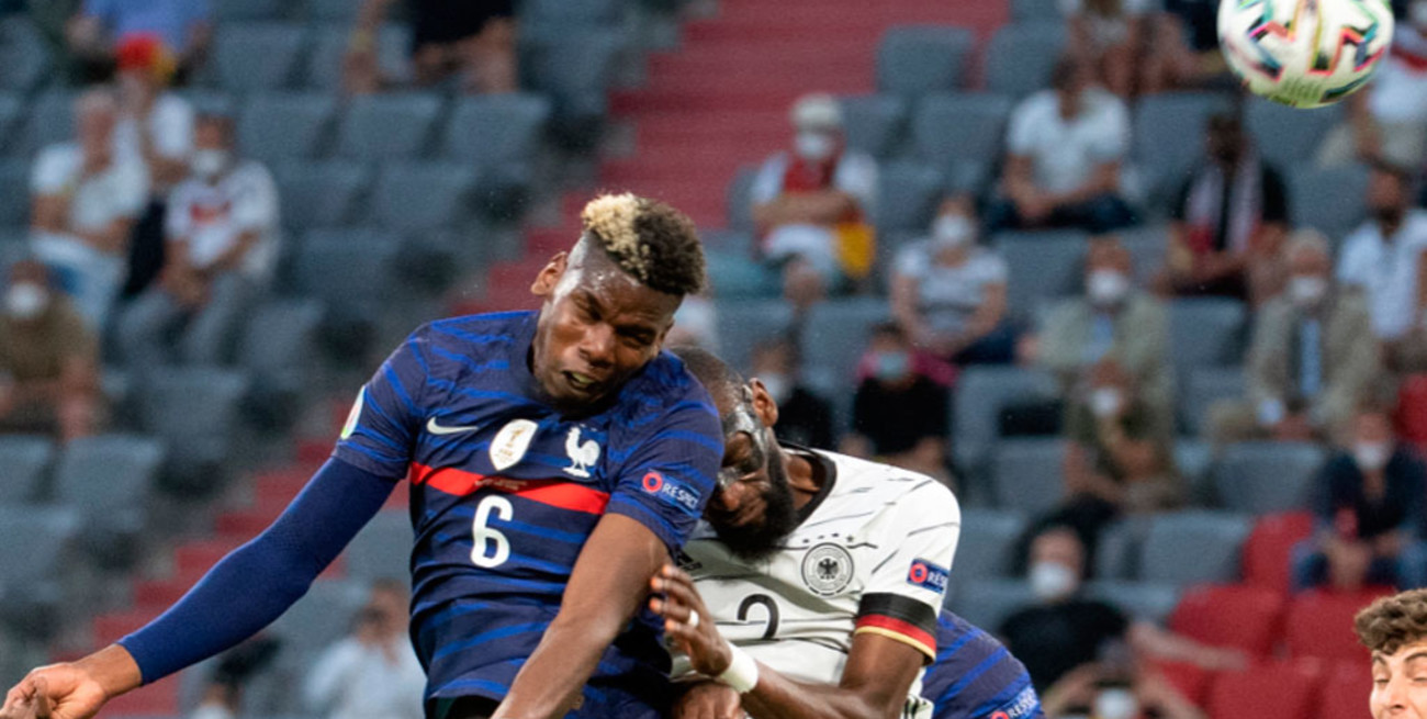 Rüdiger pidió disculpas por intentar morder a Pogba