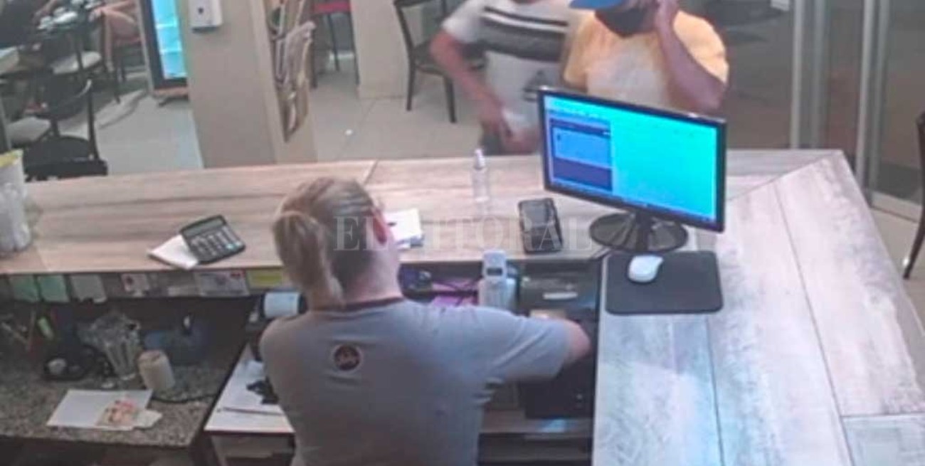 Robó dos comercios frente a las cámaras de seguridad y acusa a la prensa de "difamación"
