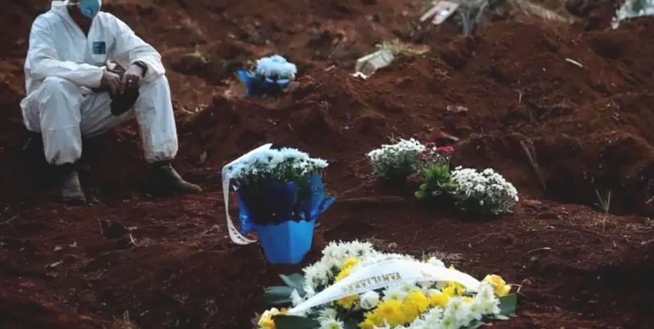 En un día: Brasil marcó otro record con 3.650 muertos por coronavirus 