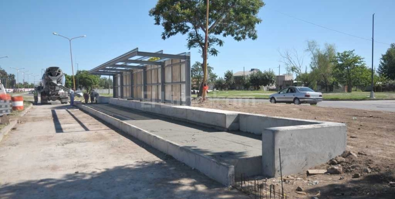 Comenzaron a instalar las garitas para el Metrofé